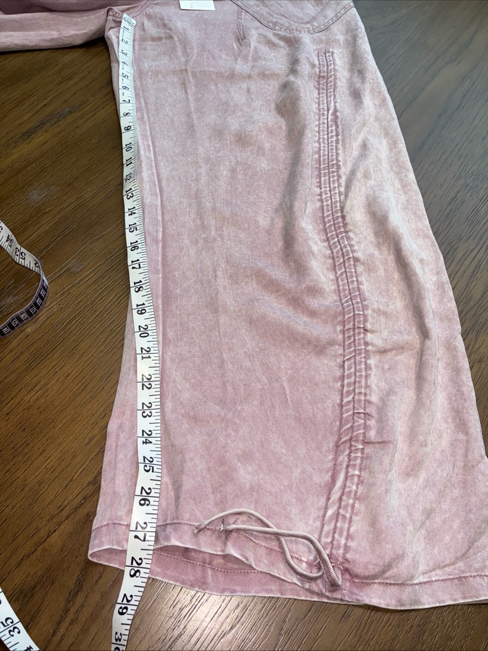 Blue Velvet Mauve Capri Pants - Picture 10 of 10